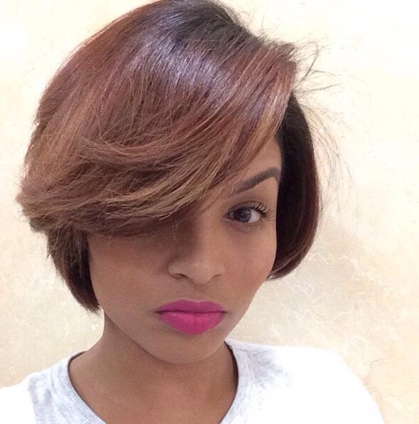 Dyed Hair on Dark Skin Girls / Colored Hair on Darker Skin