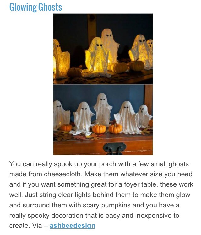 DIY Halloween Decorations 