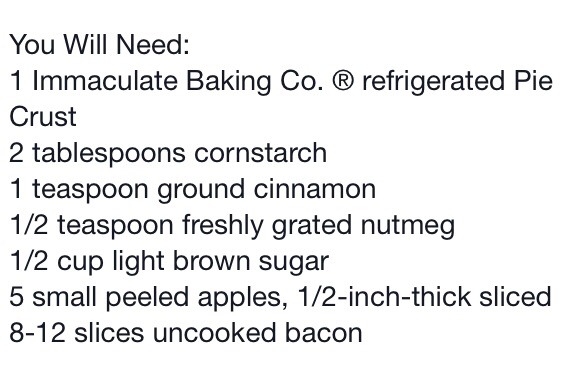 Bacon Apple Pie 