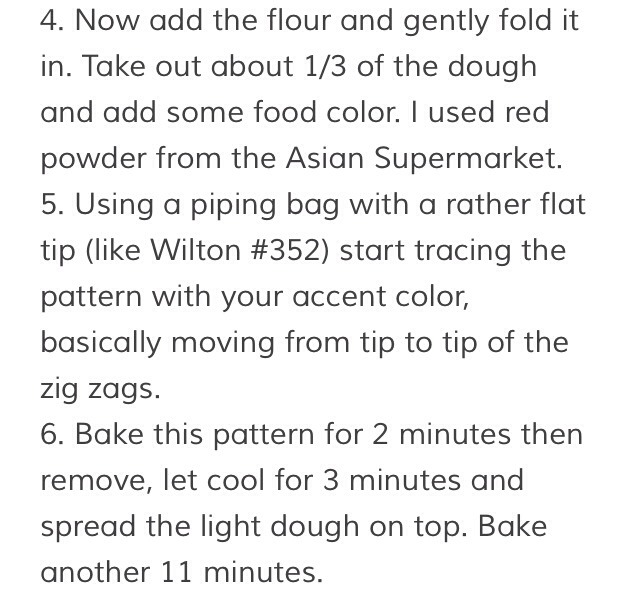 Chevron Cake Roll!