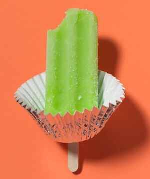 Avoid sticky hands when eating ice lollies  