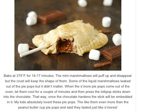 S'more Pie Pops