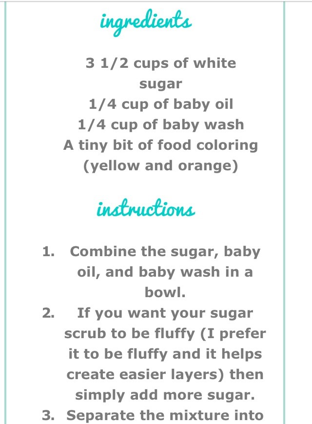 💛💛Candy Corn Sugar Scrub💛💛