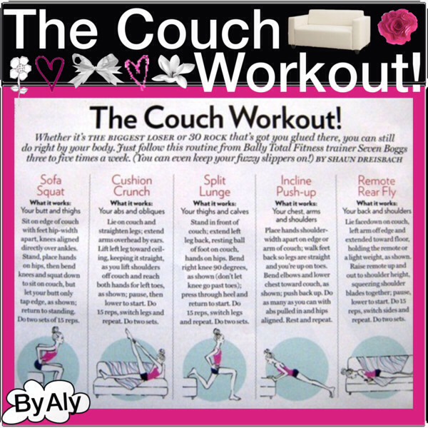 Lazy People Workout In Couch 😀💪👍