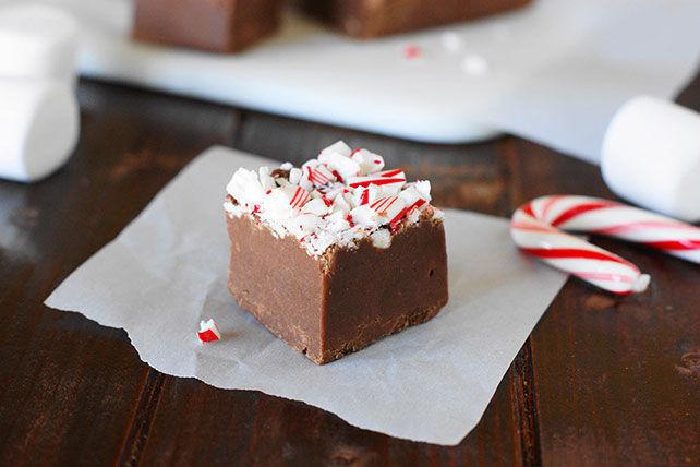 Store fudge in the refrigerator. 