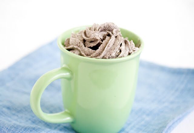 Cookies and Cream Mug Cake