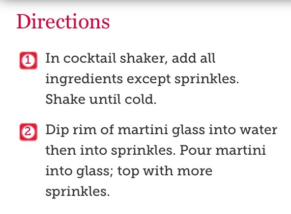 Sugar Cookie Martini!! :)