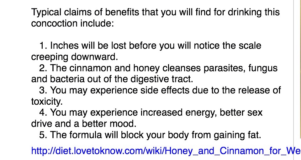 This Honey Cinnamon Drink Really Works To Lose Weight 