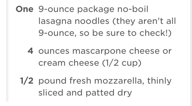 Skillet Lasagna 