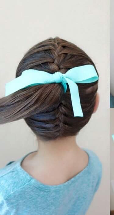 💕28 Braided & Knotted Hairdos For Little Girls💕