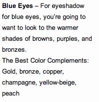 What Color Eyeshadows Best Compliment Your Eyes?