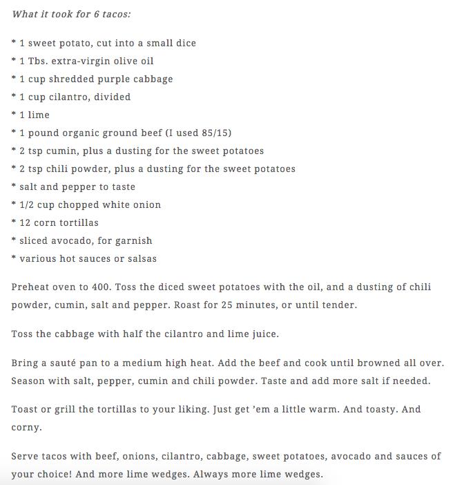 Taco Tuesday: Simple Beef Street Tacos #tipIt