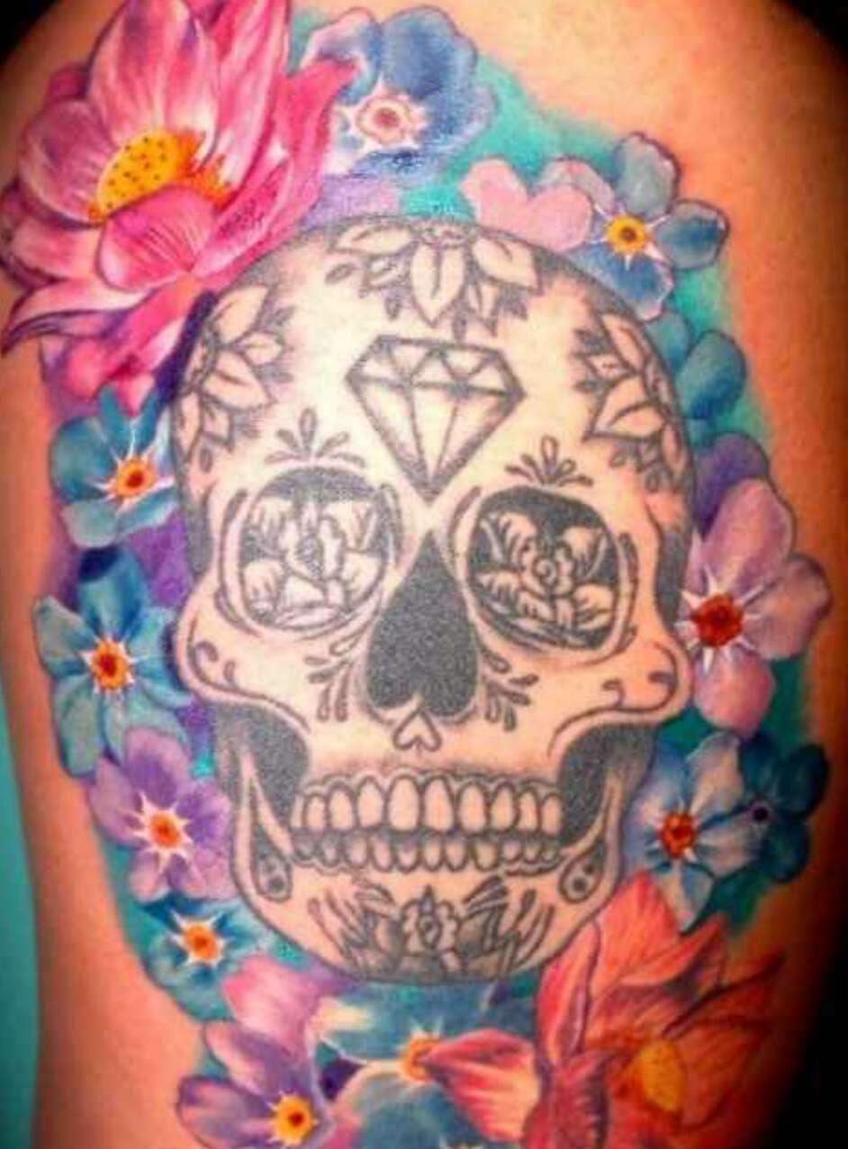 Amazing Sugar Skull Tattoos!