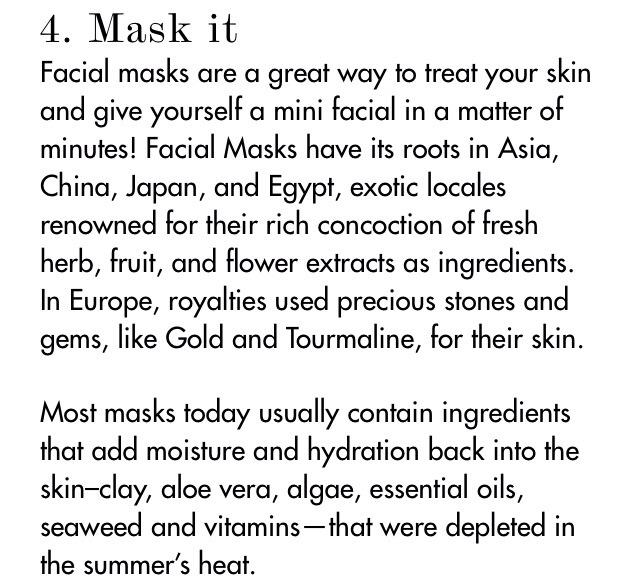 Fall Skin Care Tips