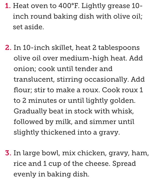 Chicken Cordon Blue Rice Casserole