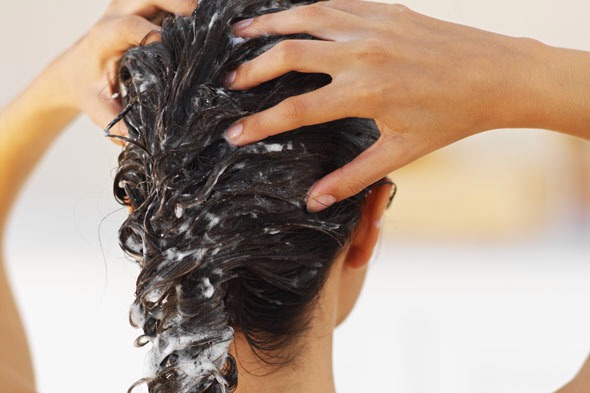 Once the two hours are up you are free to was out the oil, so your hair does not look greasy.  