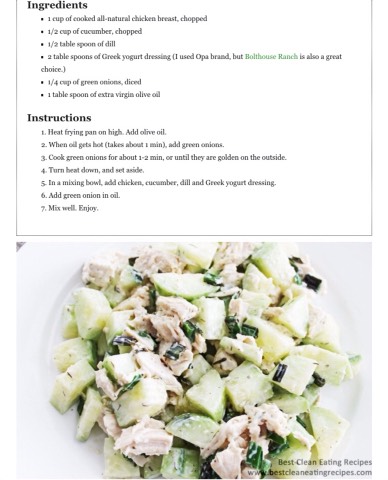 Chicken Healthy Salad !!