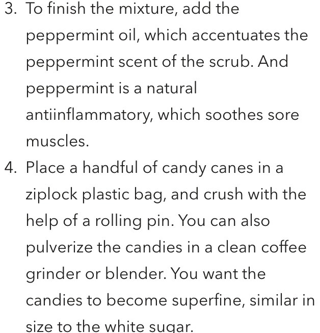 DIY Candy Cane Sugar Scrub! 