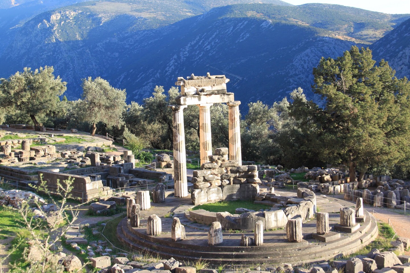 15. Delphi, Greece