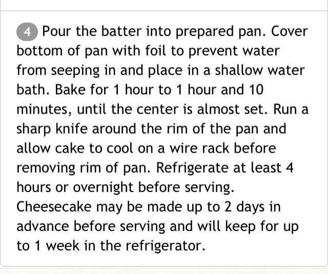 Junior Mint Cheesecake 
