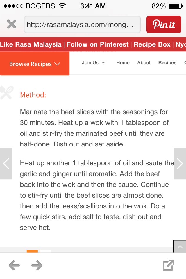 Mongolian Beef Recipe