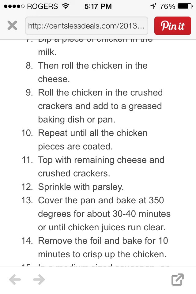 Crispy Cheddar Chicken Recipe!!
