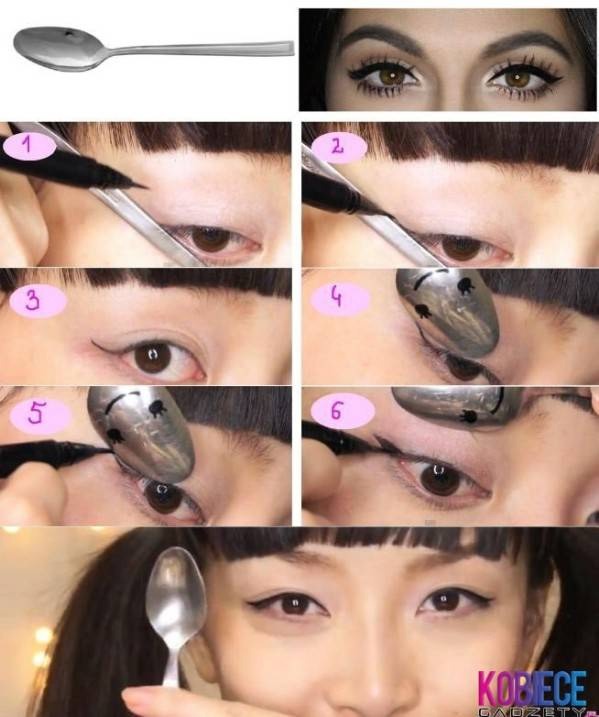 Perfect eyeliner trick