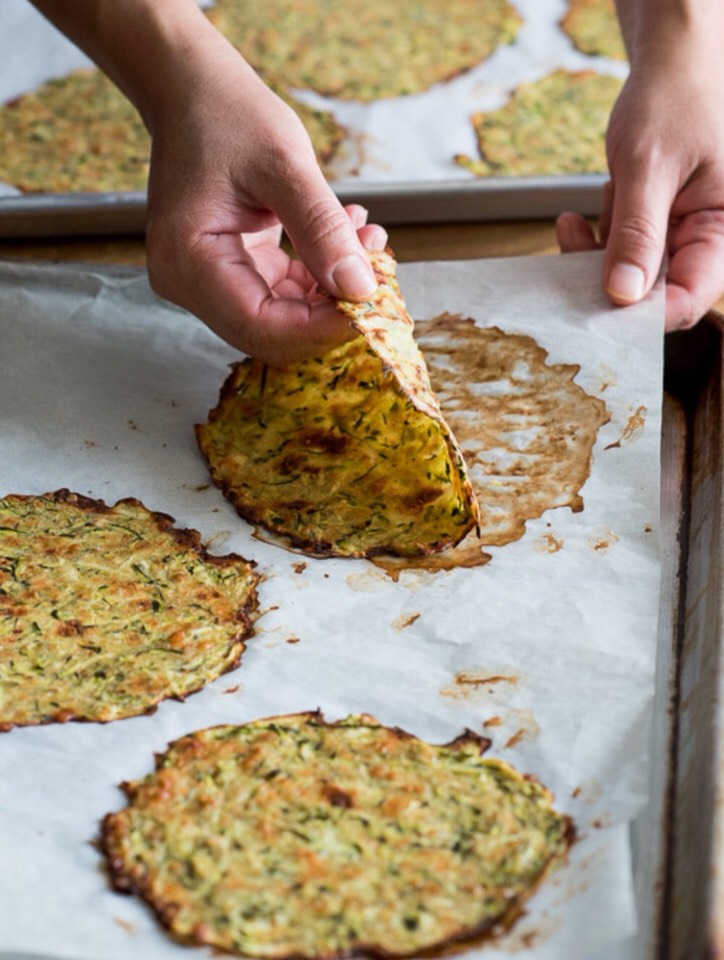 Healthy Zucchini Soft "Taco" Shells