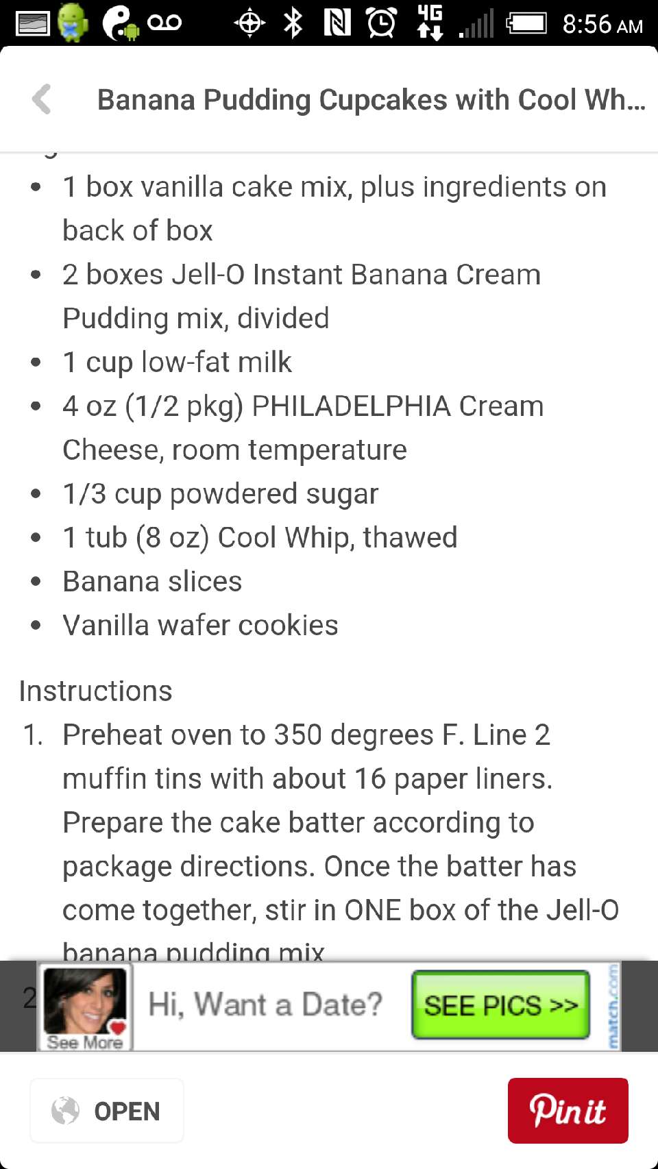Banana pudding cupcakes