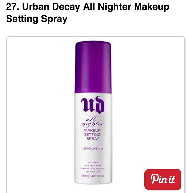 Prevents makeup fading. Makeup will last from
Morning to night with this product! - $29.00