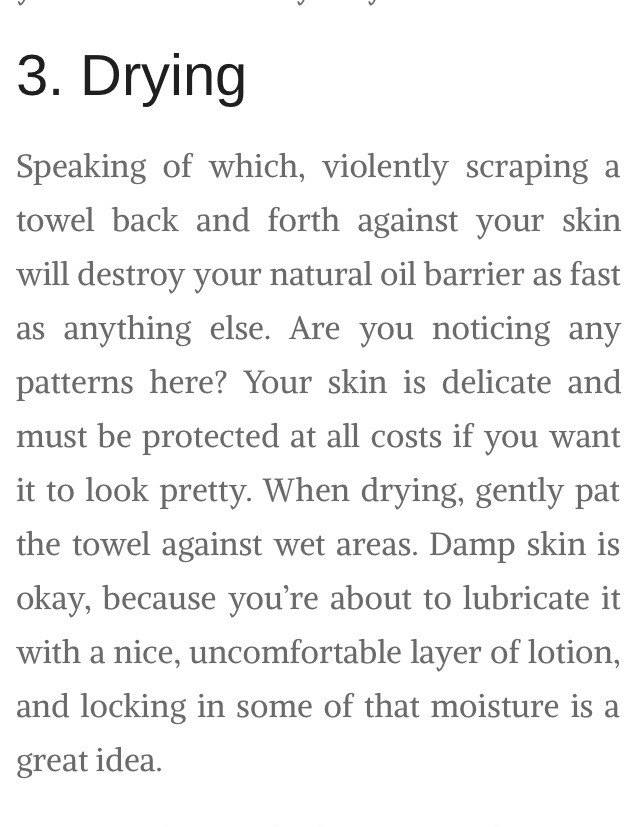 😧😦 Dealing With Dry Skin 😦😧