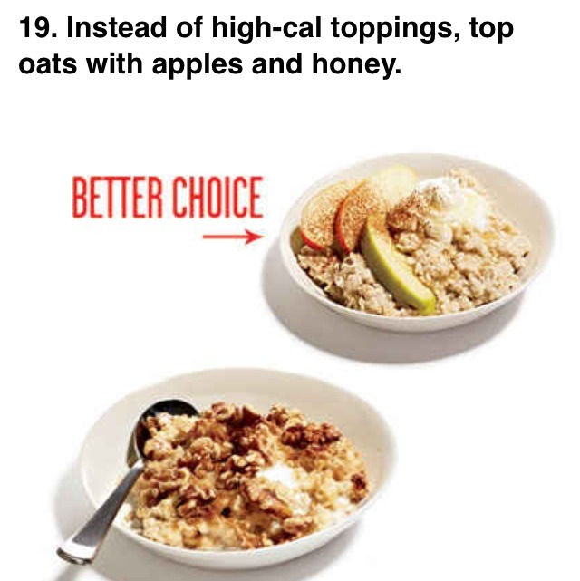 26 Food Swaps To Make You Healthier.. Including Ice Cream!