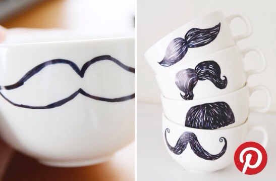 Mugs

Decorate a mug or too with your favourite colour sharpie 💕