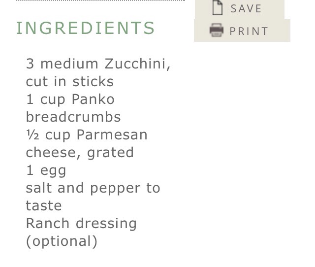 Baked Parmesan Zucchini Sticks! Really Healthy And Good!