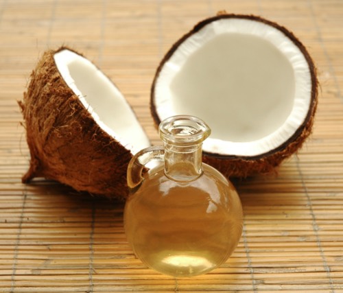 Coconut oil
Coconut oil is a natural Way to repair dead ends. Also coconut oil hair masks can make hair grow fast! 
Do this for a month you can grow 2-4 inches