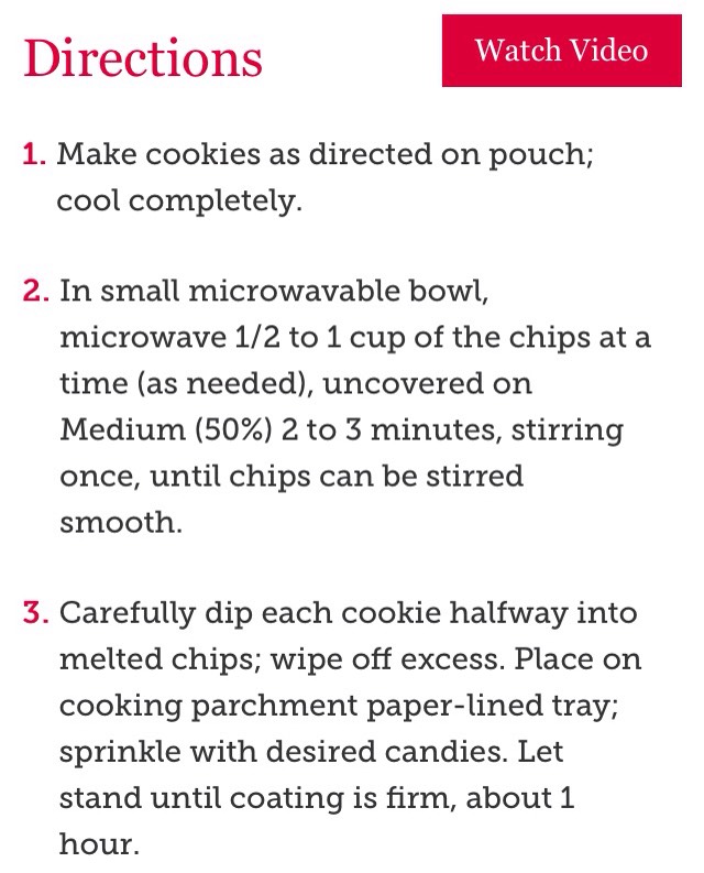 Chocolate Chip Christmas Cookies