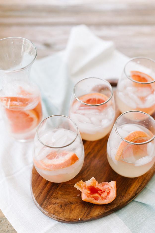10. Fresh Grapefruit Greyhound
