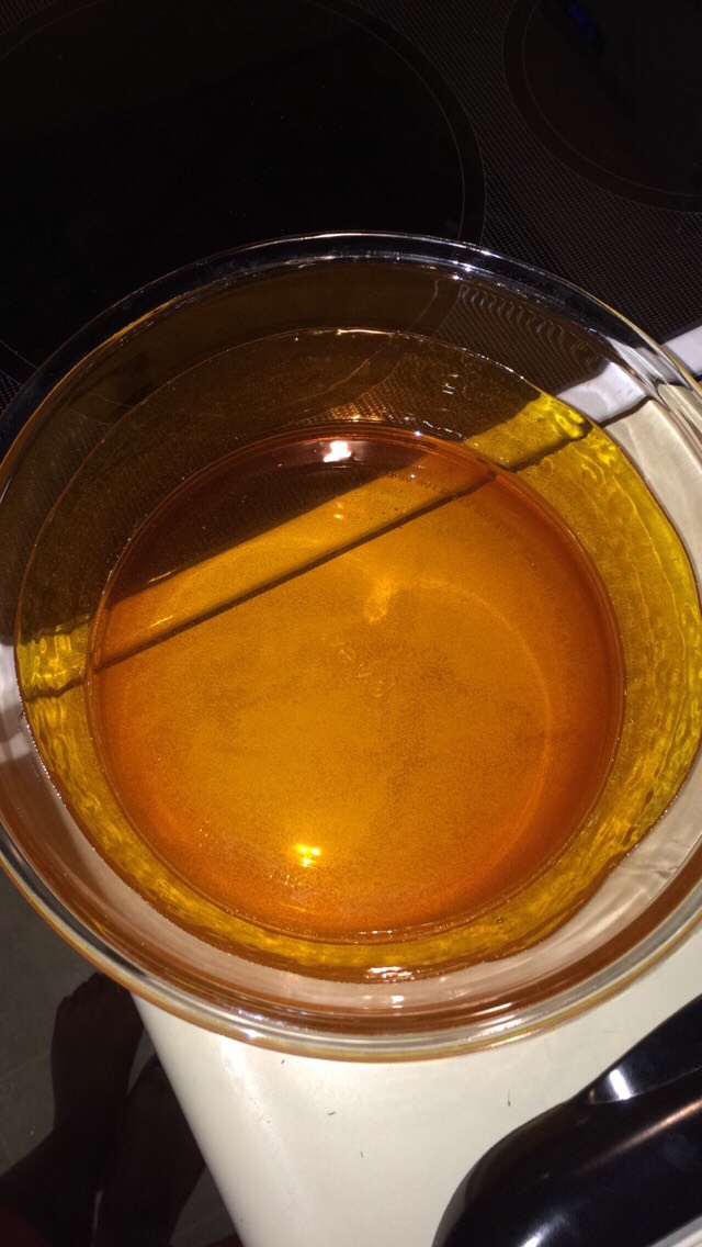 the caramel should be like this 