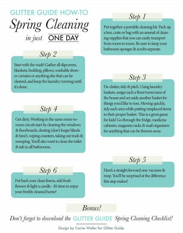 30+ Spring Cleaning tips
#tidytips