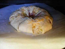 Breakfast Crescent Roll Loaf! 