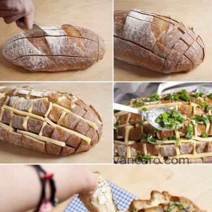 Yummy Cheese Bread (: 