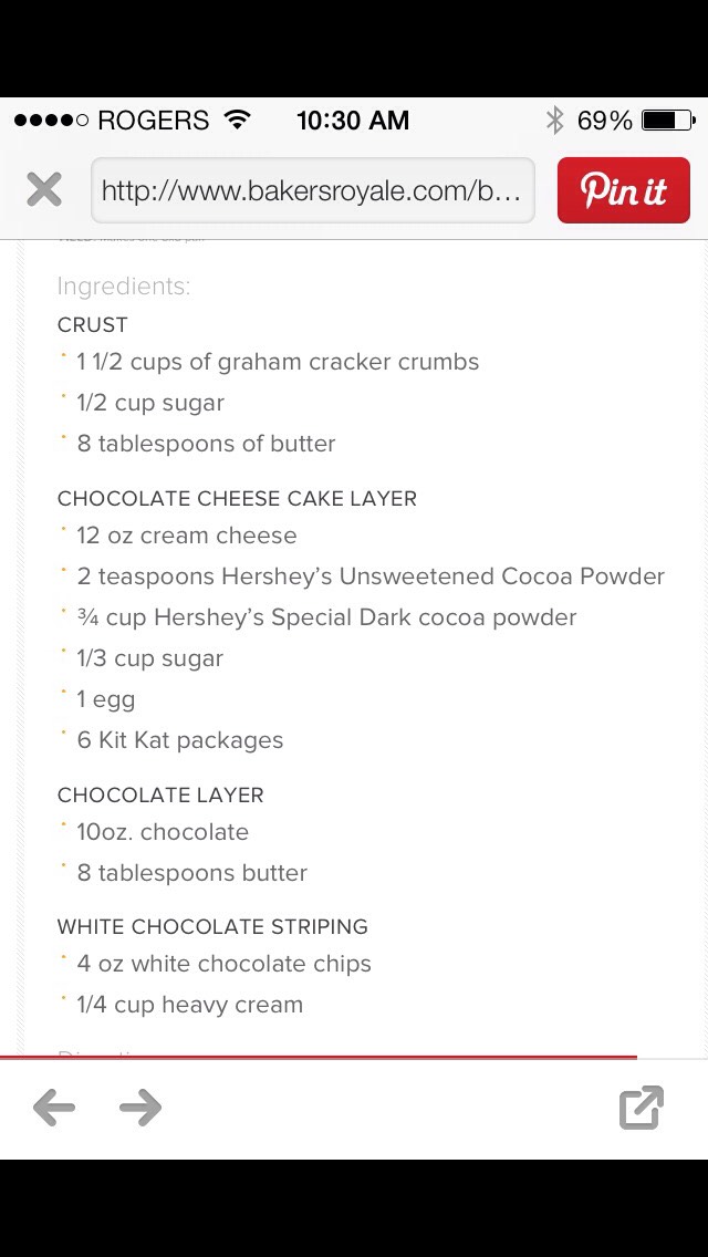Kit Kat Cheese Cake Bars