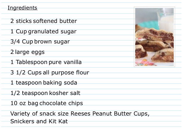 Candy Inside Cookies- Genius!