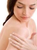 Apply extra moisturiser on dry areas such as elbows, knees. 
Make sure you massage moisturiser throughly.