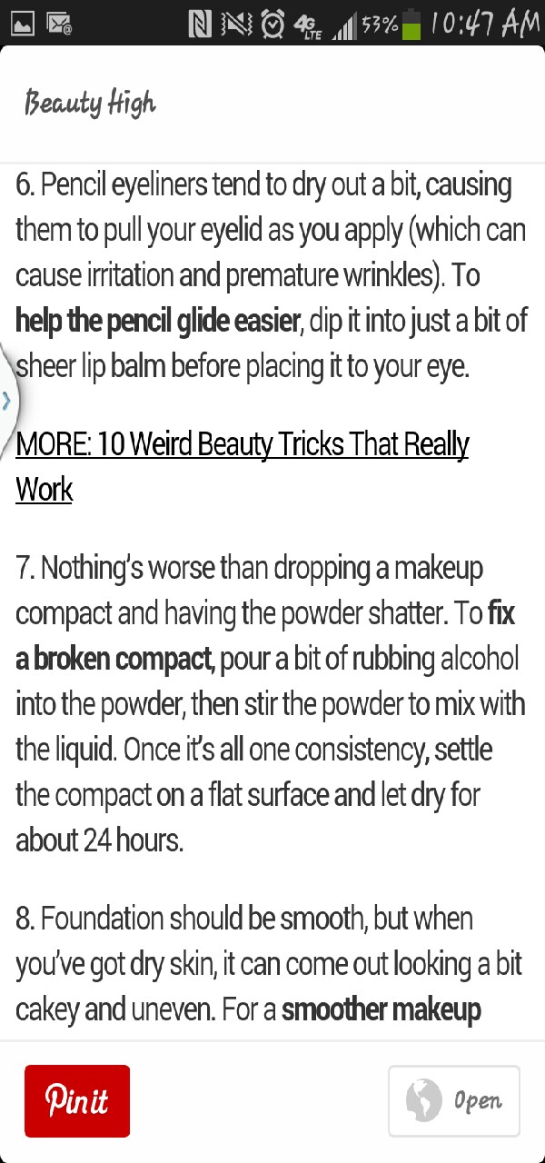10 Weird Makeup Tricks That Really Work!