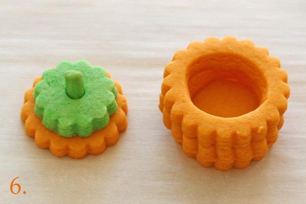 Pumpkin Cookie Baskets