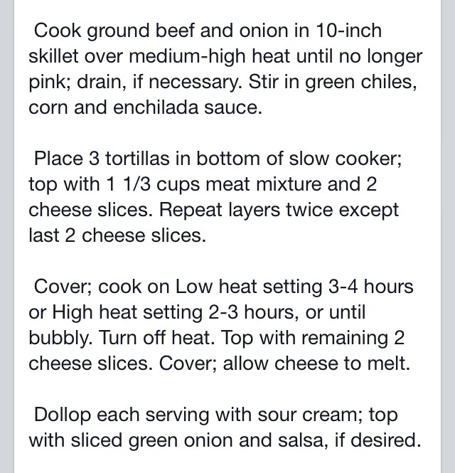 Slow Cooker Beef Tamale Casserole