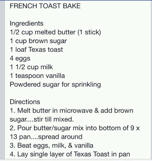 French Toast Casserole