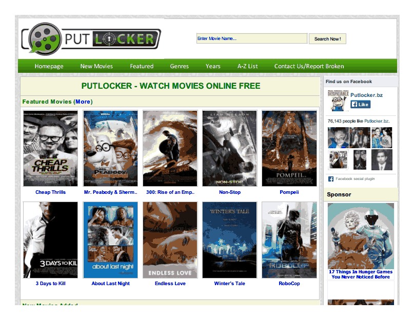 Go to www.putlocker.bz