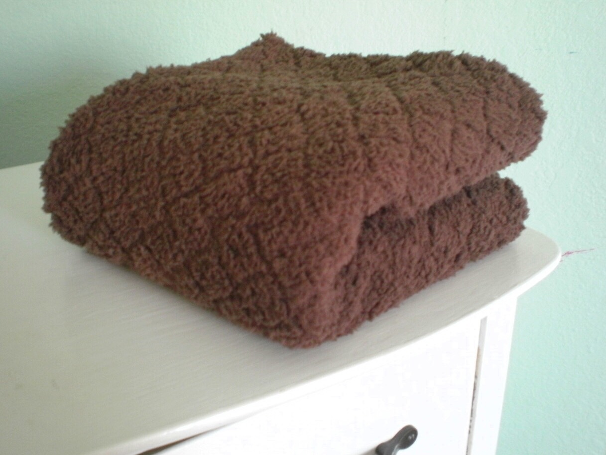 Also, a soft warm blanket in case sheets aren't warm enough for your liking,